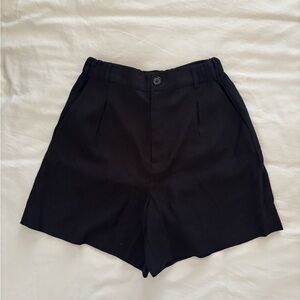 NWT Open Edit Classic Black Women's Shorts Size XXS